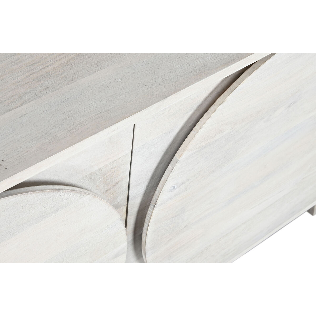 Dressoir DKD Home Decor Wit Mangohout 150 x 40 x 65 cm